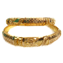 Gold Kalkatti Bangles