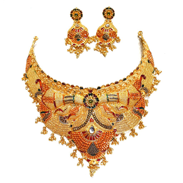 Kalkatti Half Necklace Set