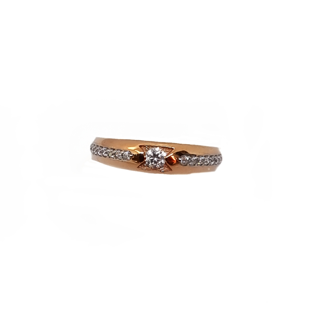 18K Rose Gold Diamond Ring - LRG1514