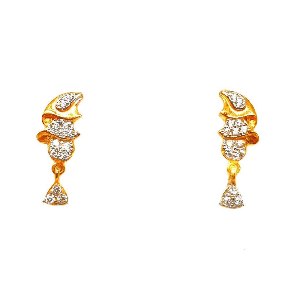 22K Gold Fancy Earrings MGA - BTG04...