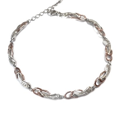 925 sterling silver fancy bracelet...