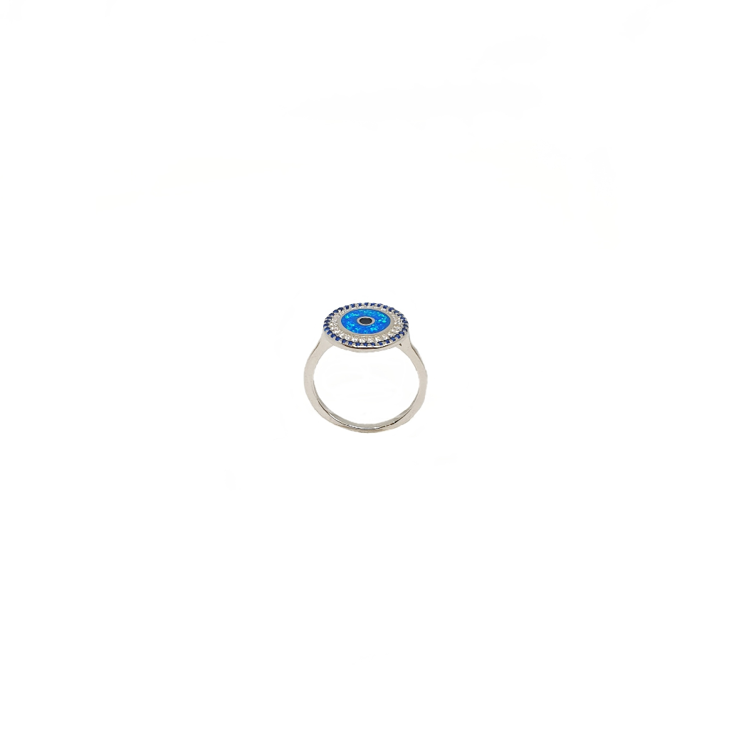 Evil Eye Sterling Silver Ring MGA - LRS5320