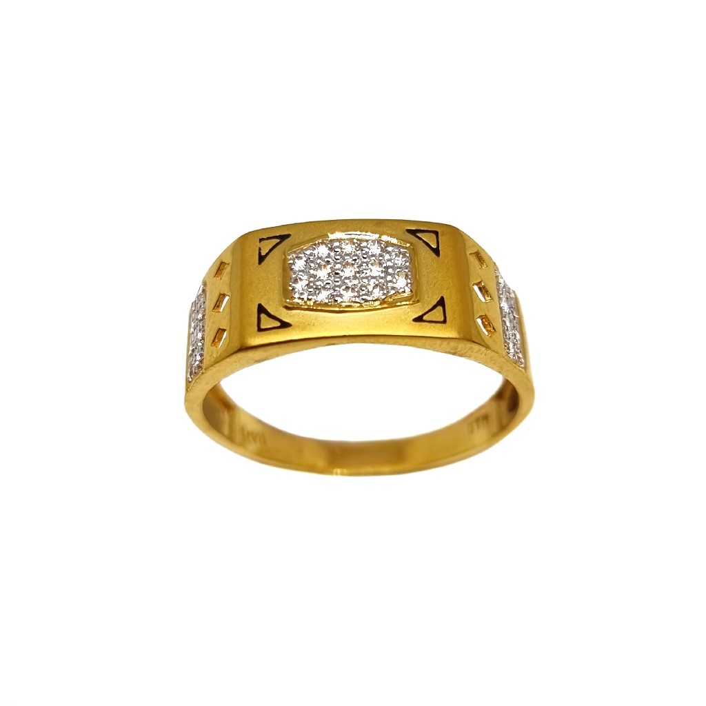 22K Gold Fancy Gents Ring MGA - GRG...