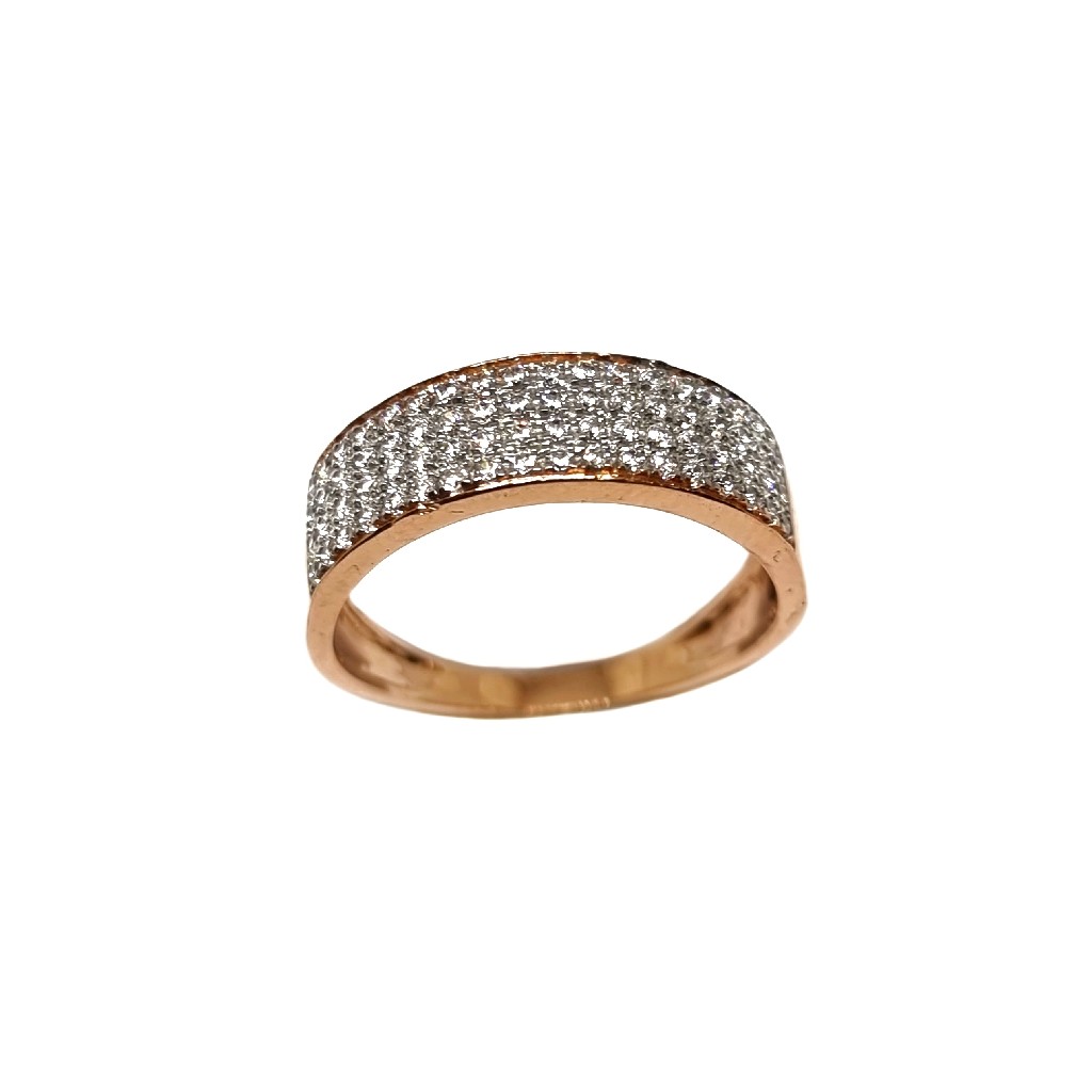 18K Rose Gold Designer Gents Ring M...