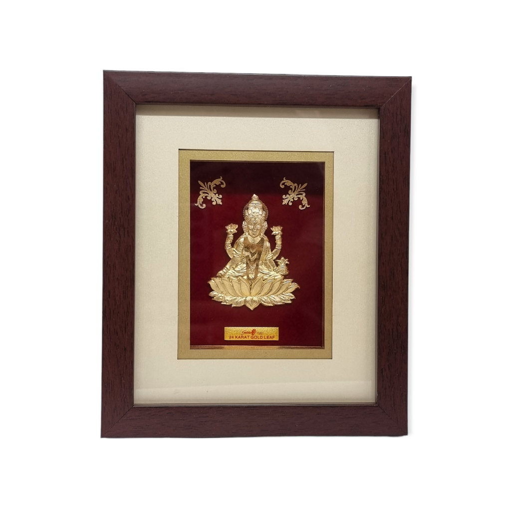 24kt gold laxmiji frame