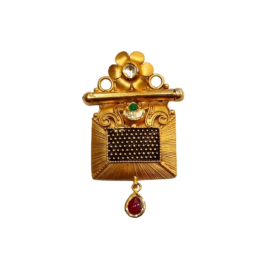 22K Gold Antique Designer Mangalsut...