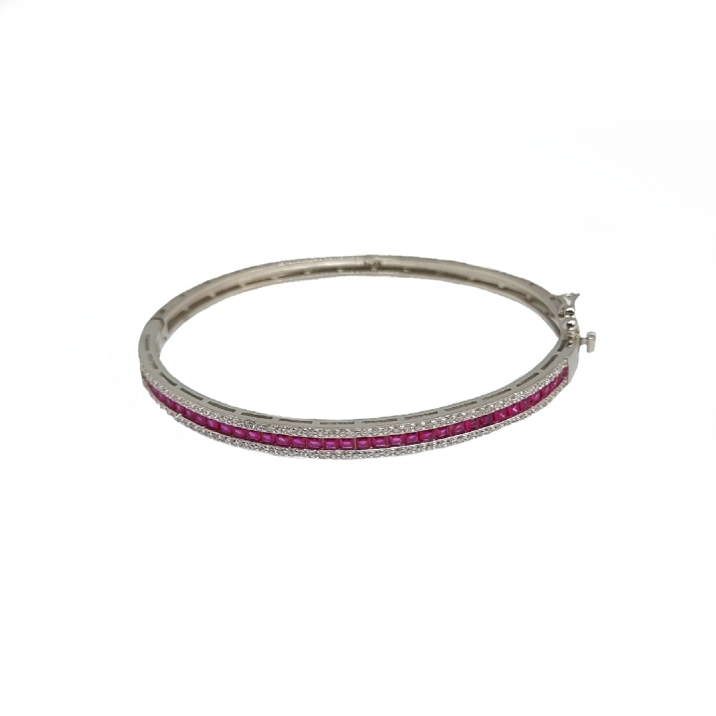 925 Sterling Silver Purple Bracelet...