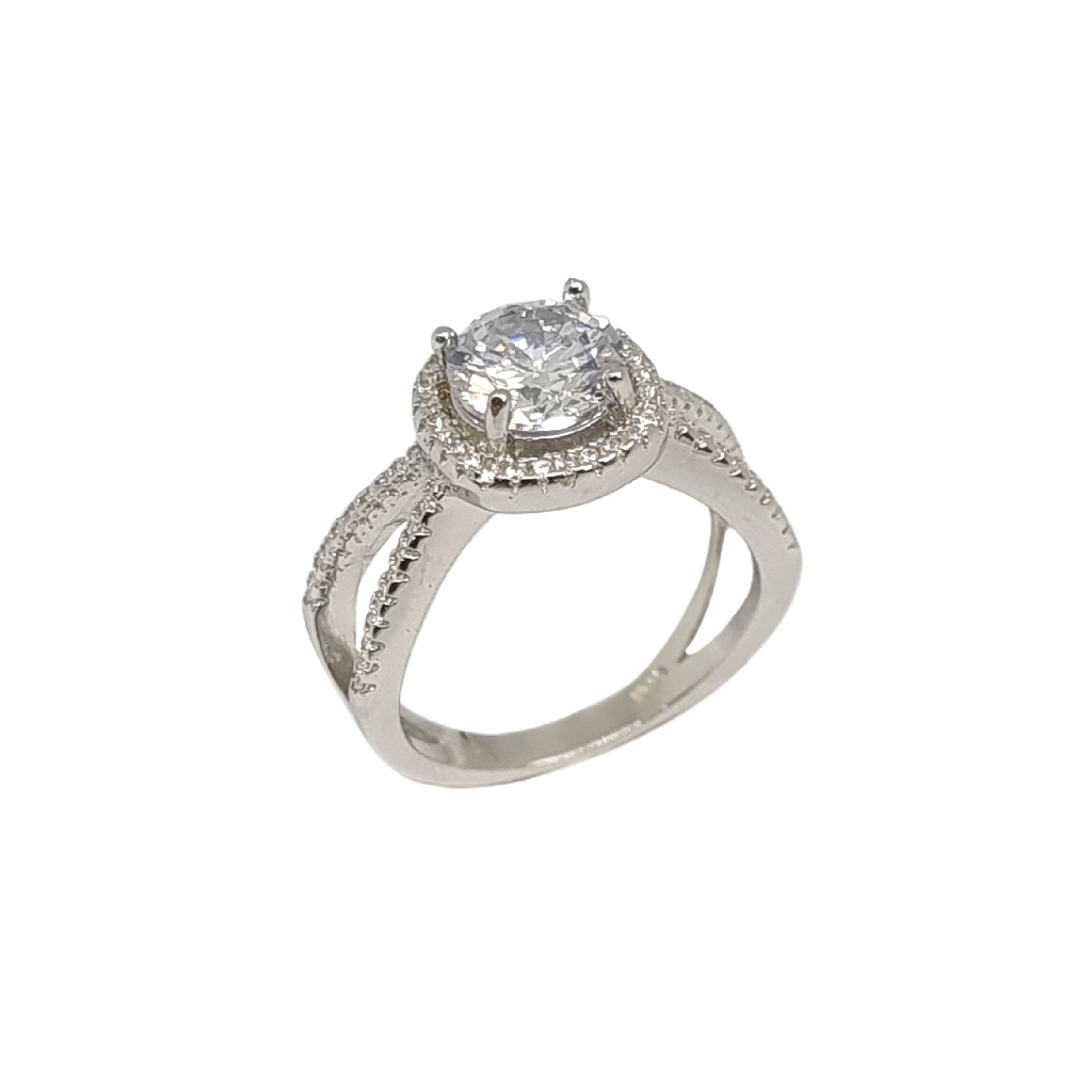 925 sterling silver diamond ring mg...