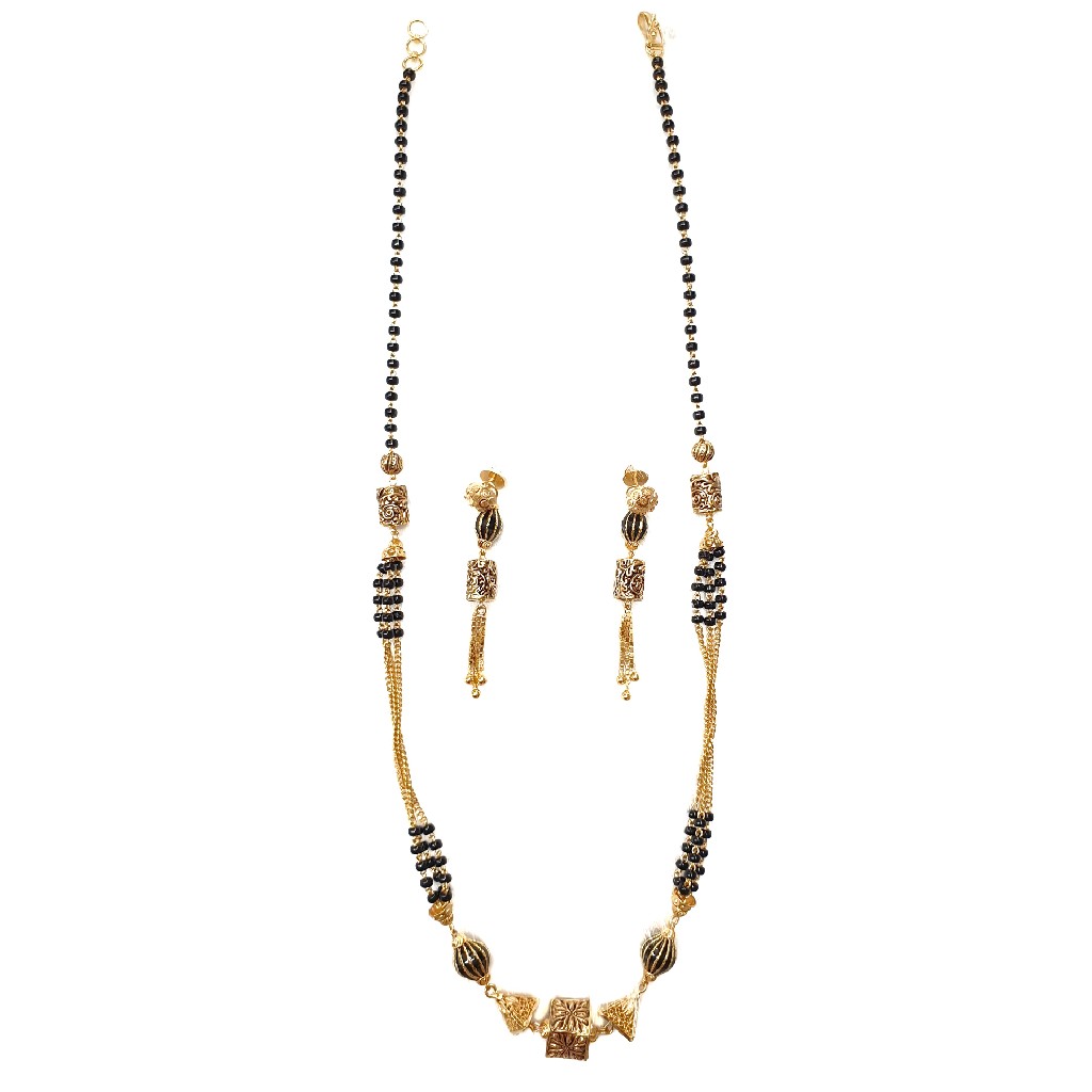 22k gold antique mangalsutra mga -...
