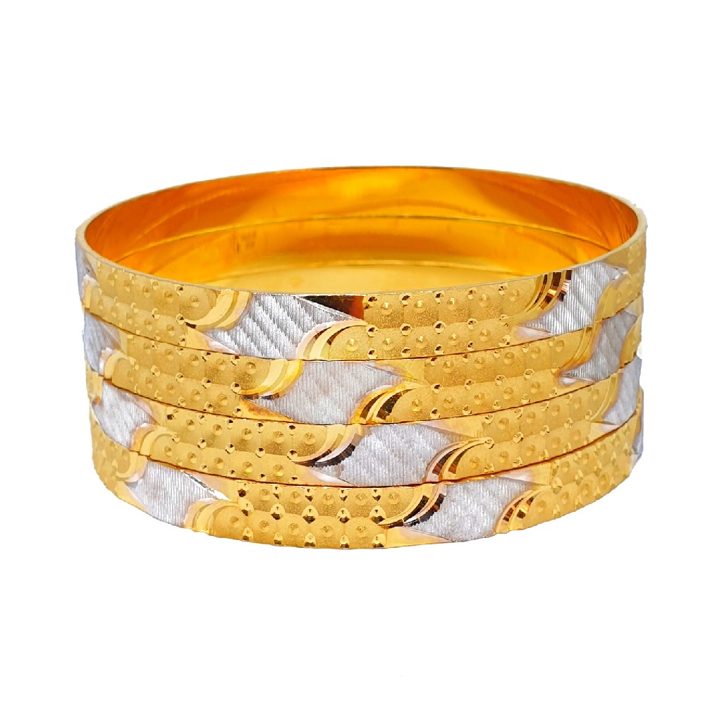 1 Gram Gold Forming Designer Bangle...