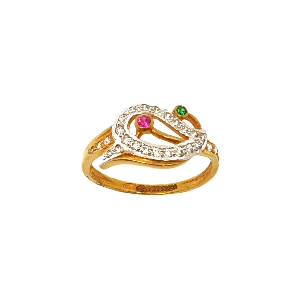 22K Gold Designer Ring MGA - LRG023...