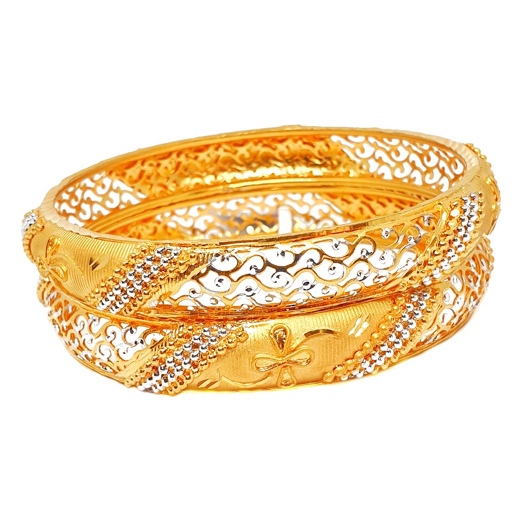 One gram gold forming patla bangles...