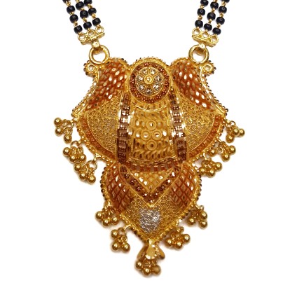 916 Gold Kalkatti Designer Mangalsutra MGA - GM029