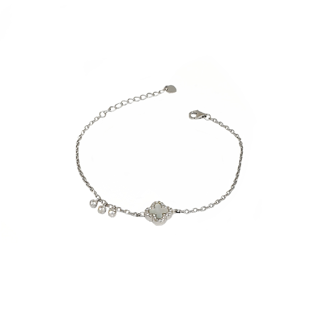 MOP Simple Bracelet In 925 Sterling...