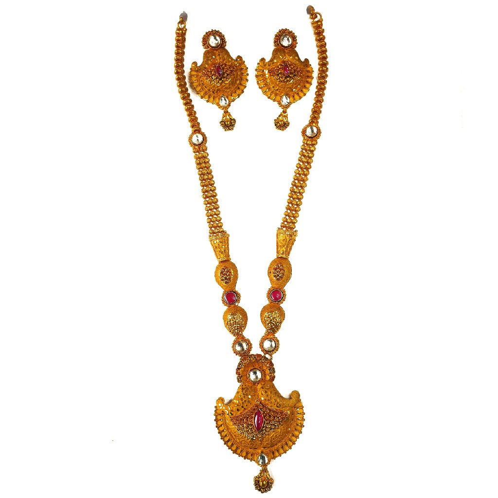 One gram gold forming necklace set...