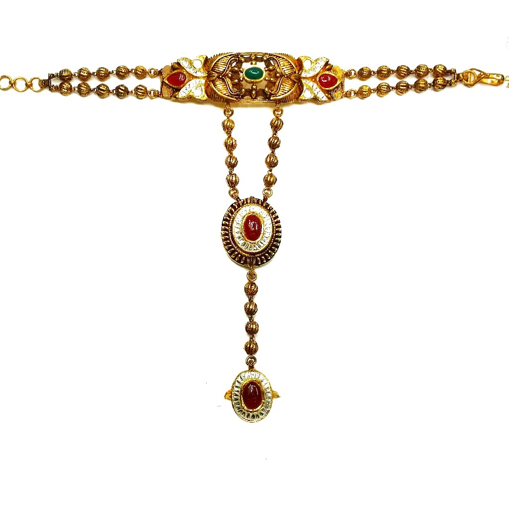 22k gold antique poncho mga - gp001...