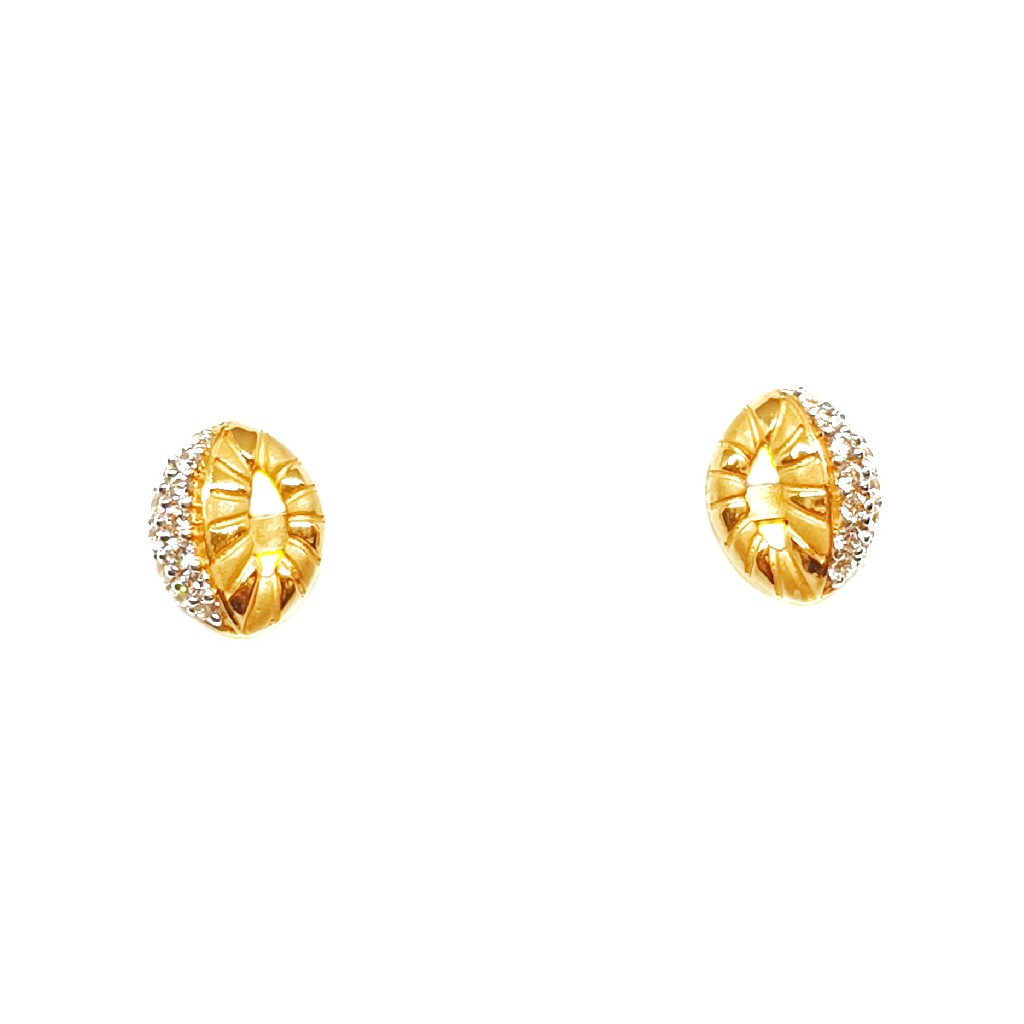 22K Gold Designer Earrings MGA - BT...