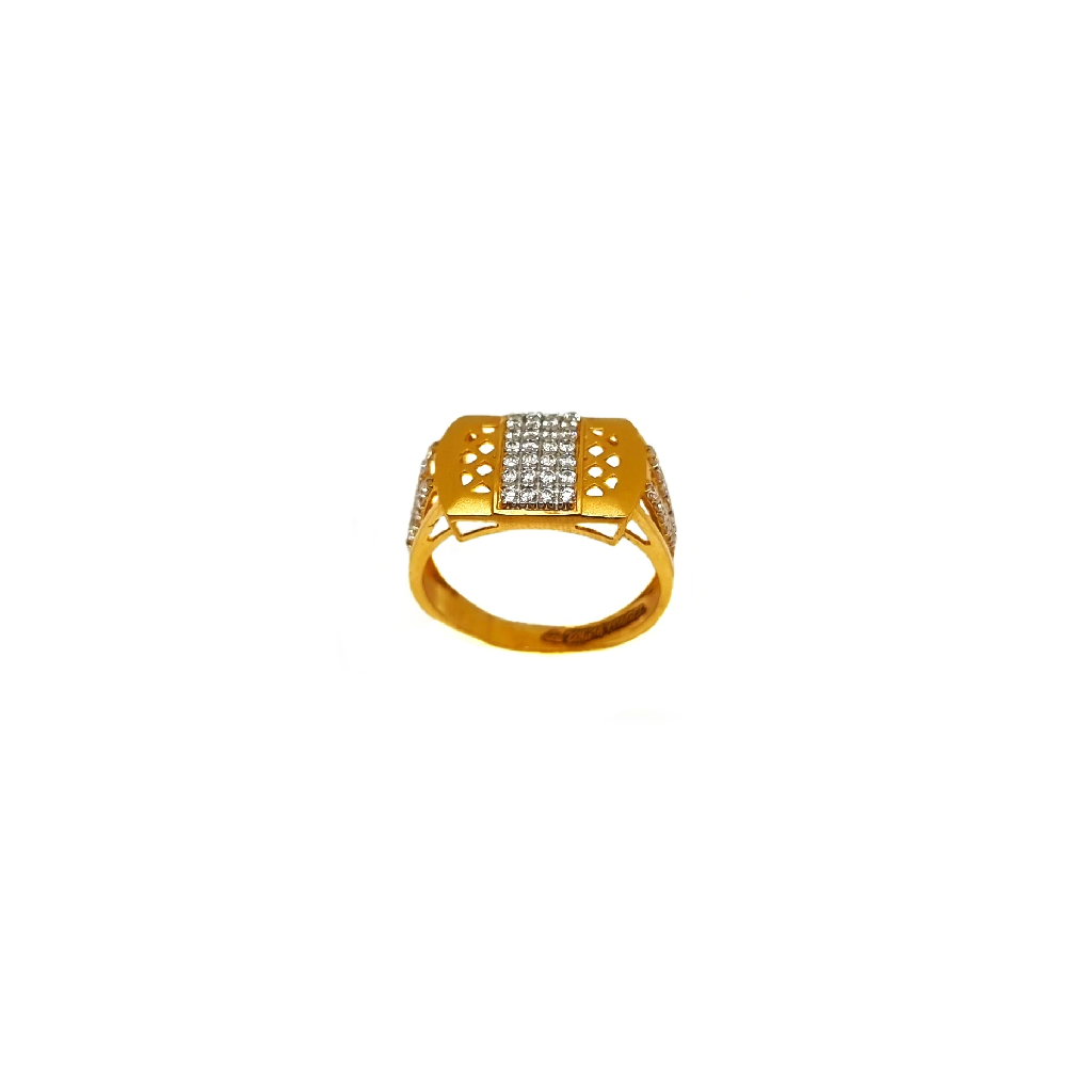 New Fancy Gents 22K Gold Ring MGA -...