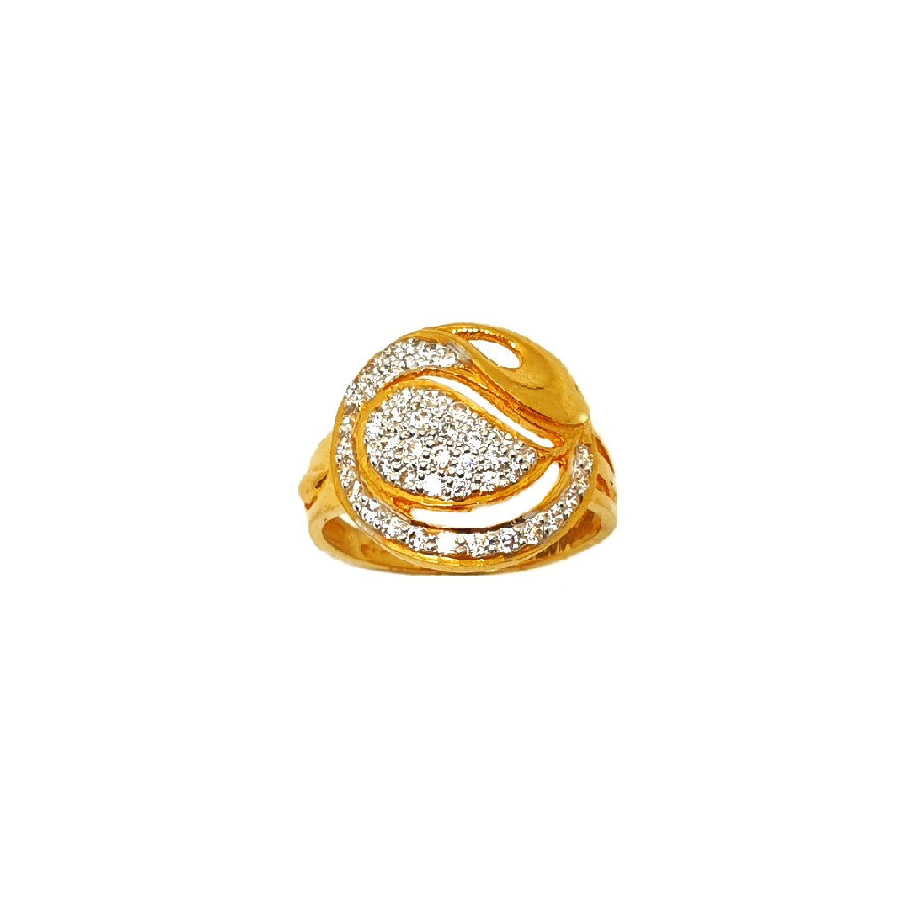 22K Gold Designer Ring MGA - LRG035...