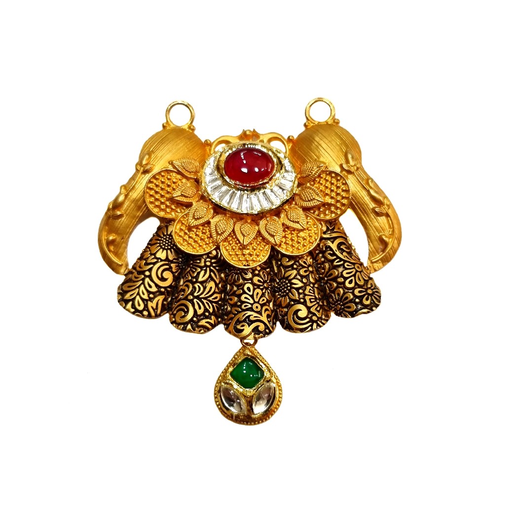 22K Gold Antique Designer Mangalsut...