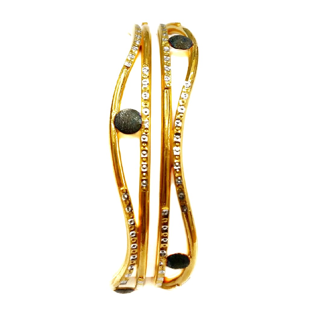 22k gold copper kadli bangles mga -...