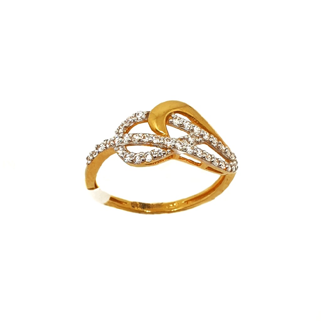 22K Gold Modern Ring MGA - LRG0458