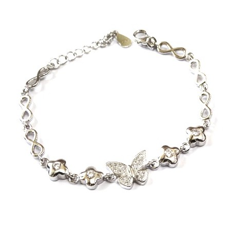 925 Sterling Silver Butterfly Brace...