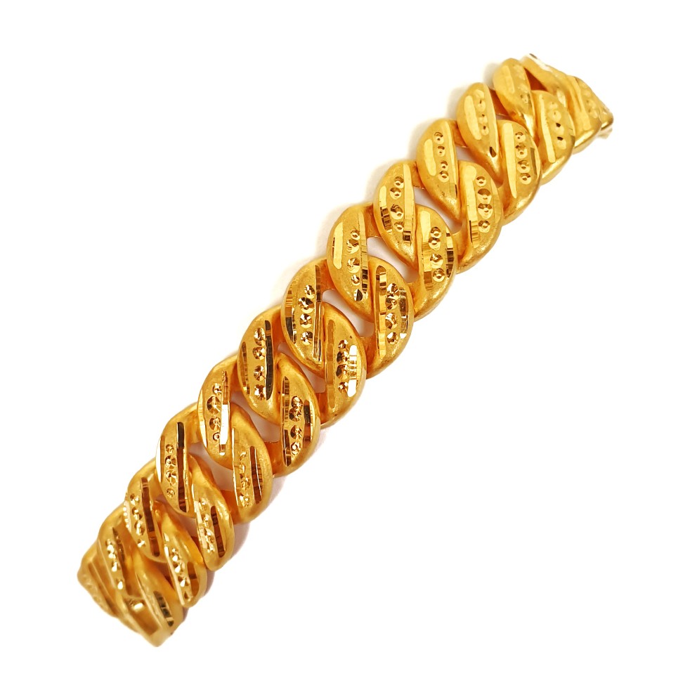 One gram gold plated singapore brac...