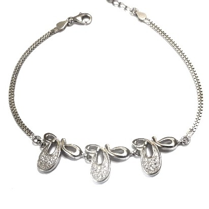 925 sterling silver fancy bracelet...