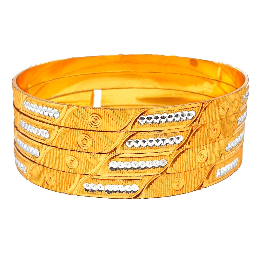 One gram gold plated fancy bangles...