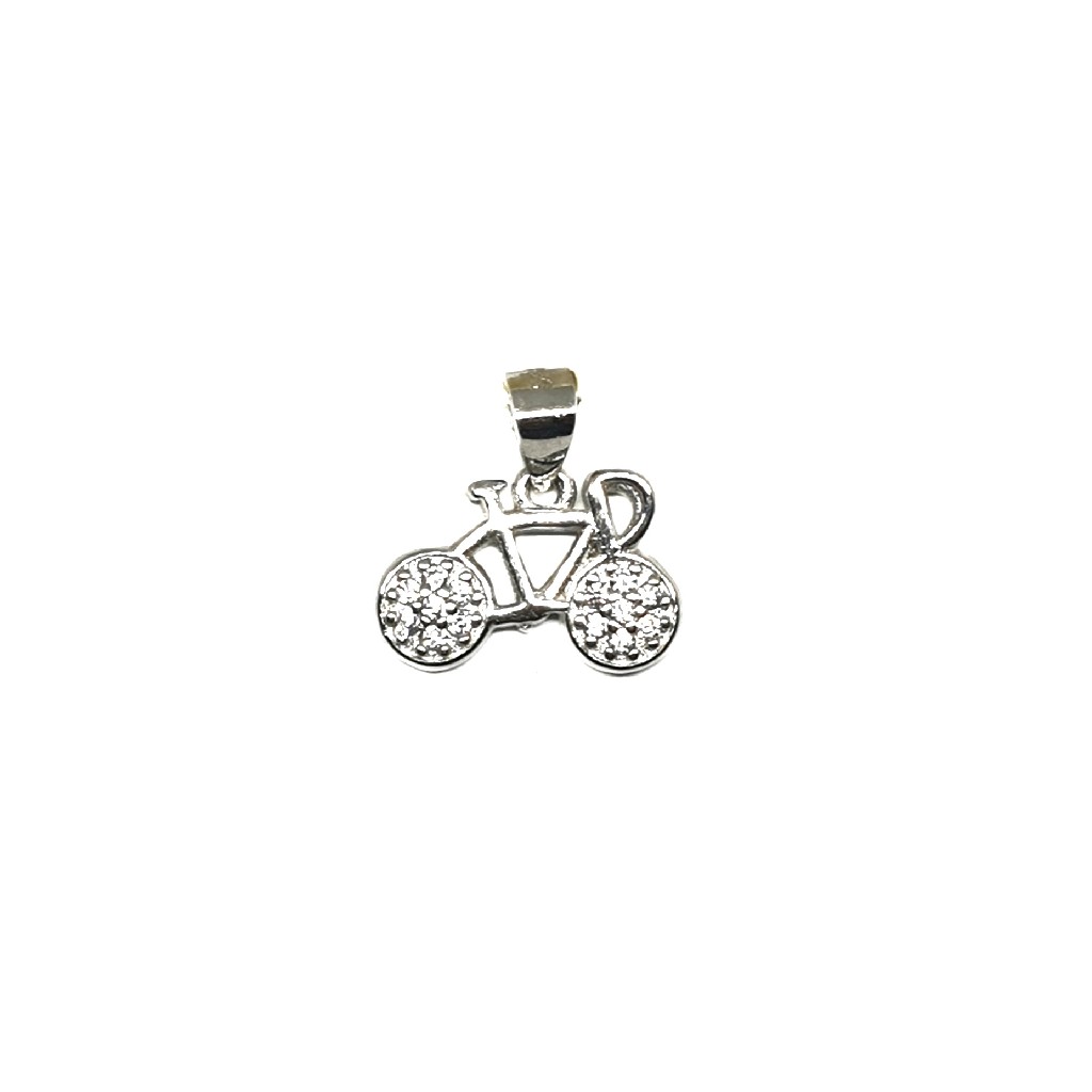 925 Sterling Silver Kids Bicycle Pe...