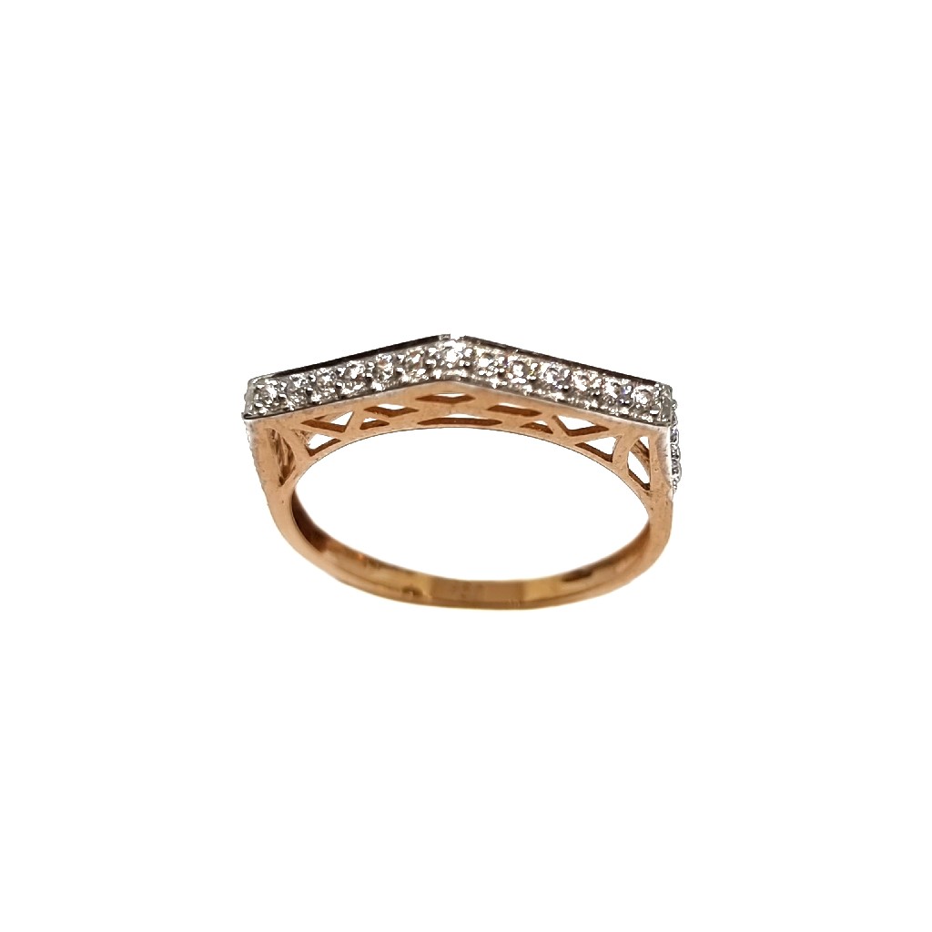 18K Rose Gold Designer Ring MGA - L...