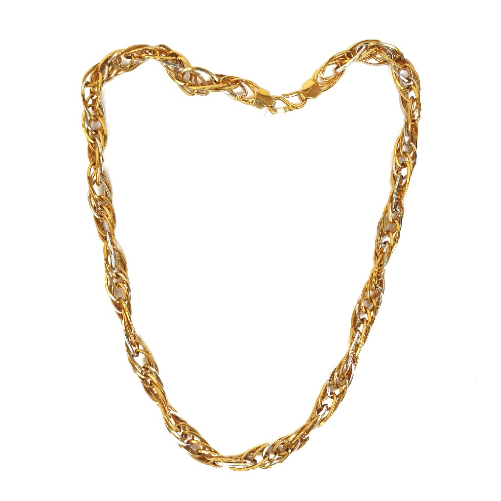 One gram gold plated gents chain mg...