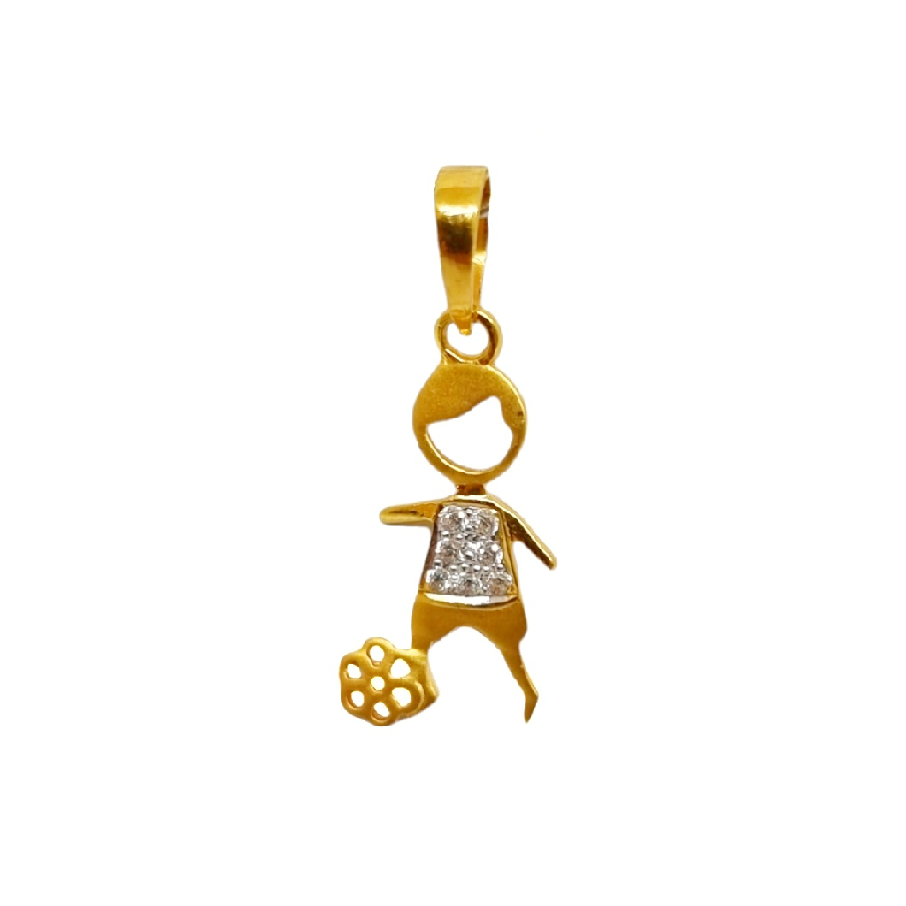 22k gold designer pendant mga - pdg...