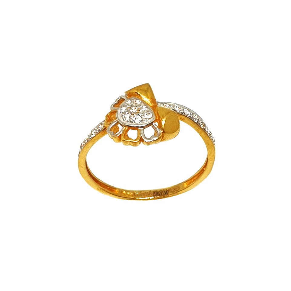 22K Gold Modern Ring MGA - LRG0331