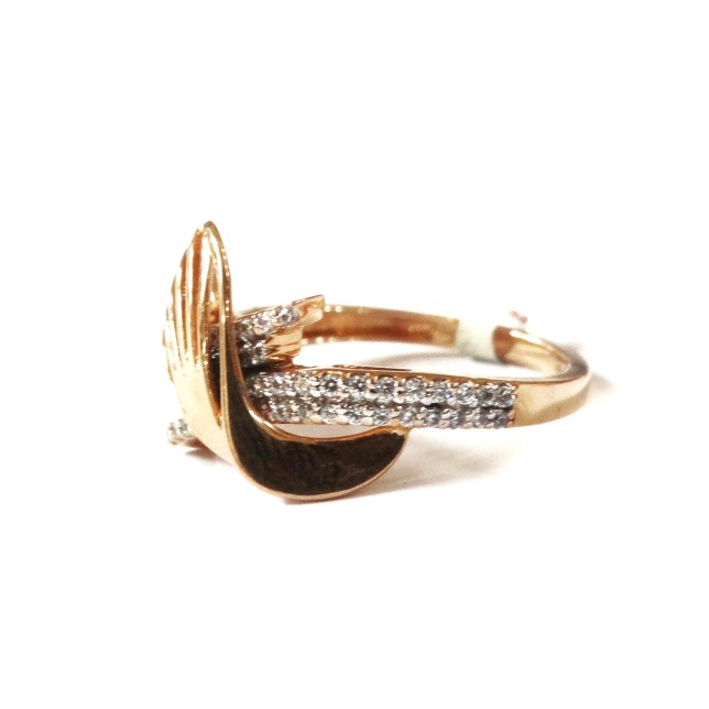 18k rose gold fancy ring mga - rgr0035