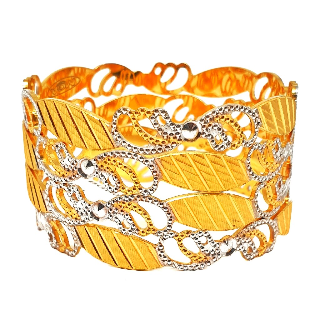 1 gram gold forming fancy bangles m...