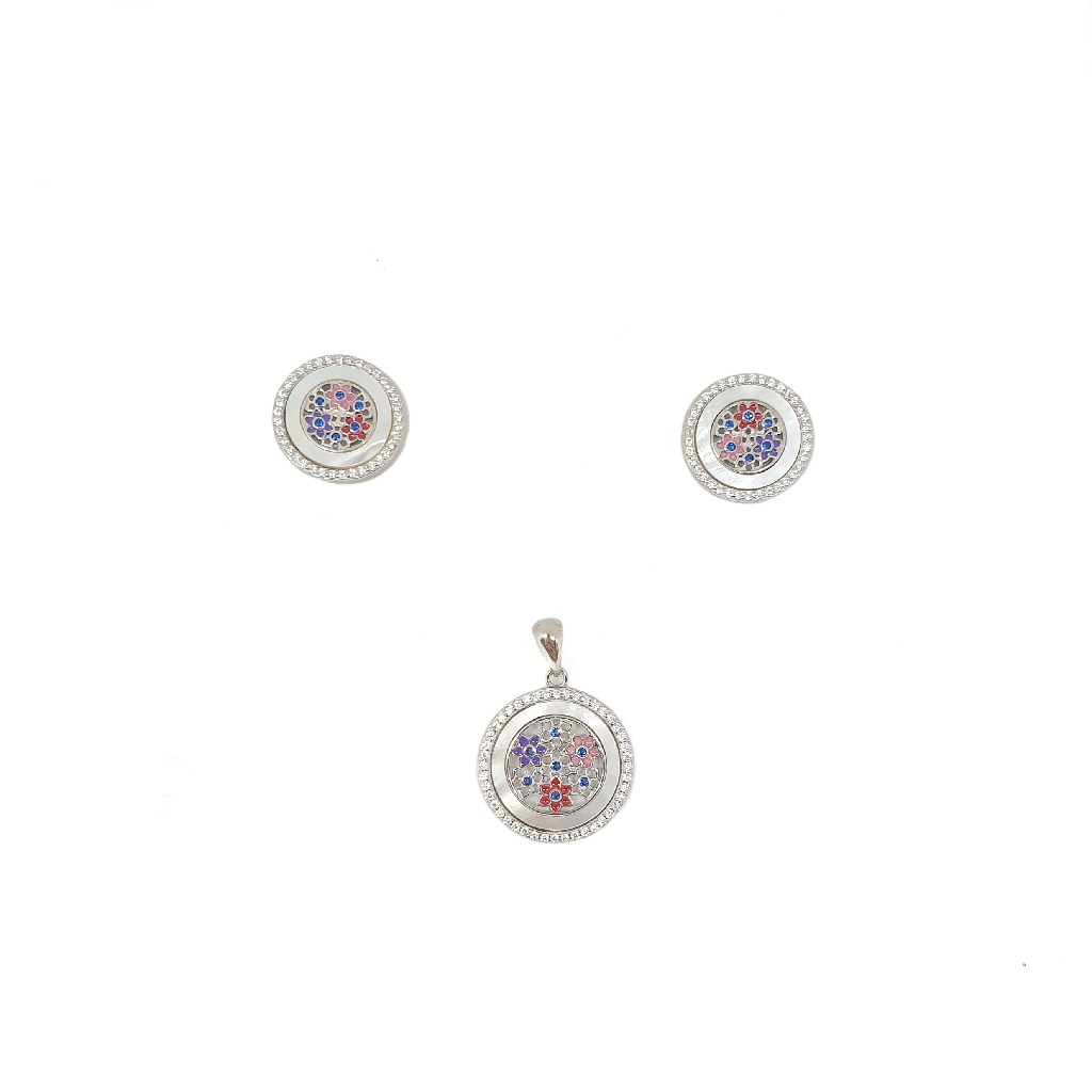 925 Sterling Silver Beautyful Flowe...