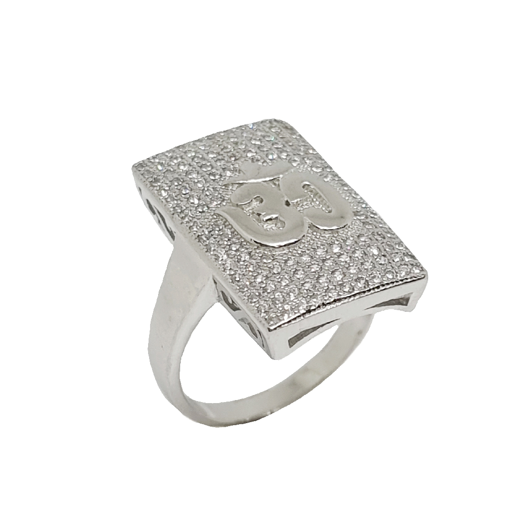 Om Ring In 925 Sterling Silver MGA...