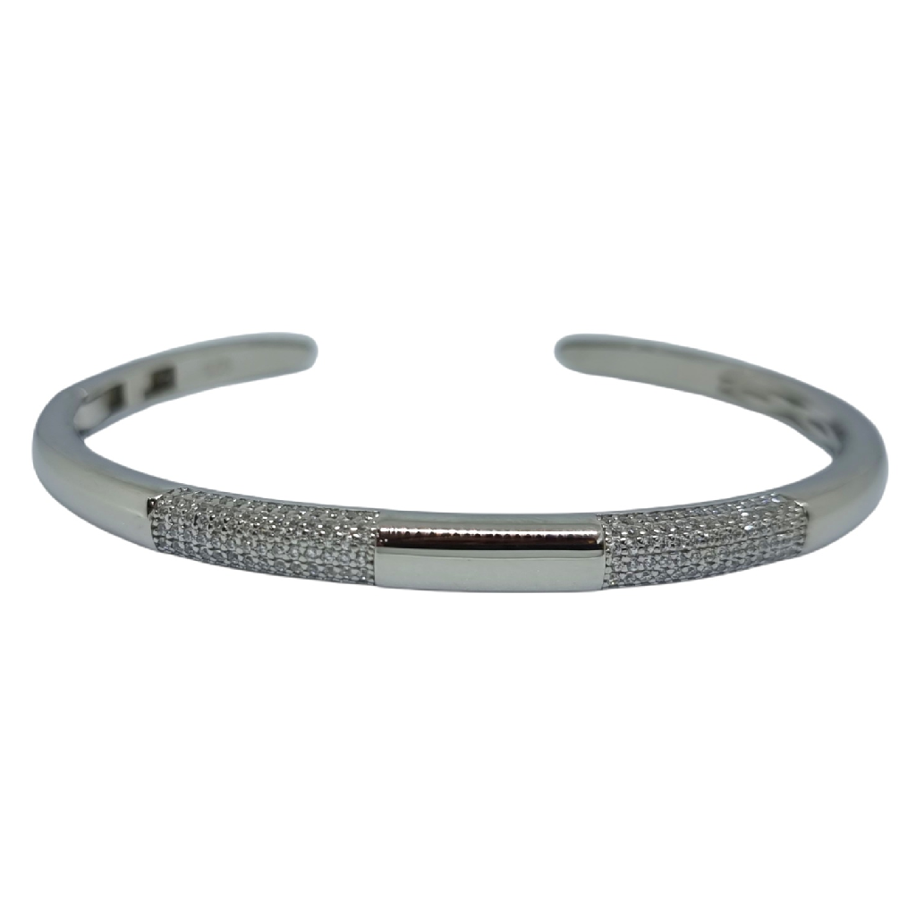 925 Sterling Silver Modern Bracelet...