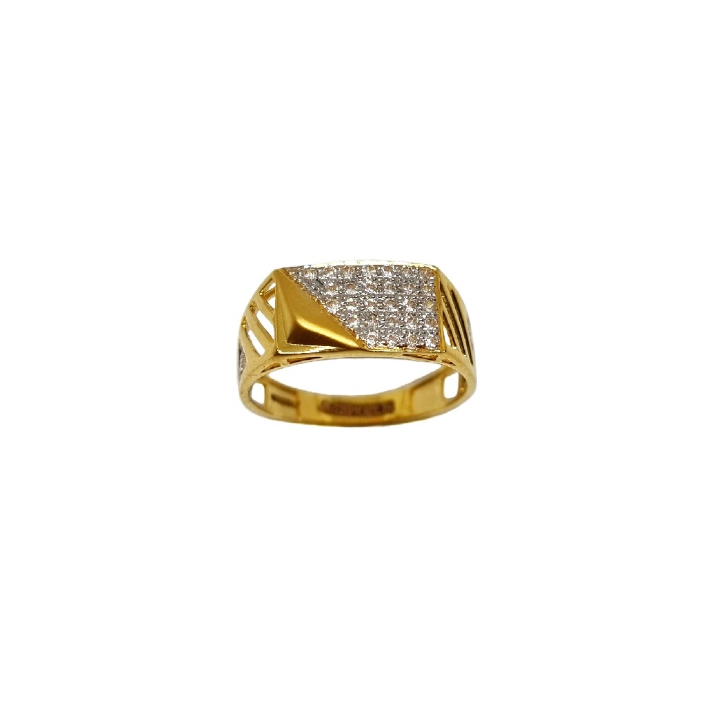 22K Gold Fancy Gents Ring MGA - GRG...