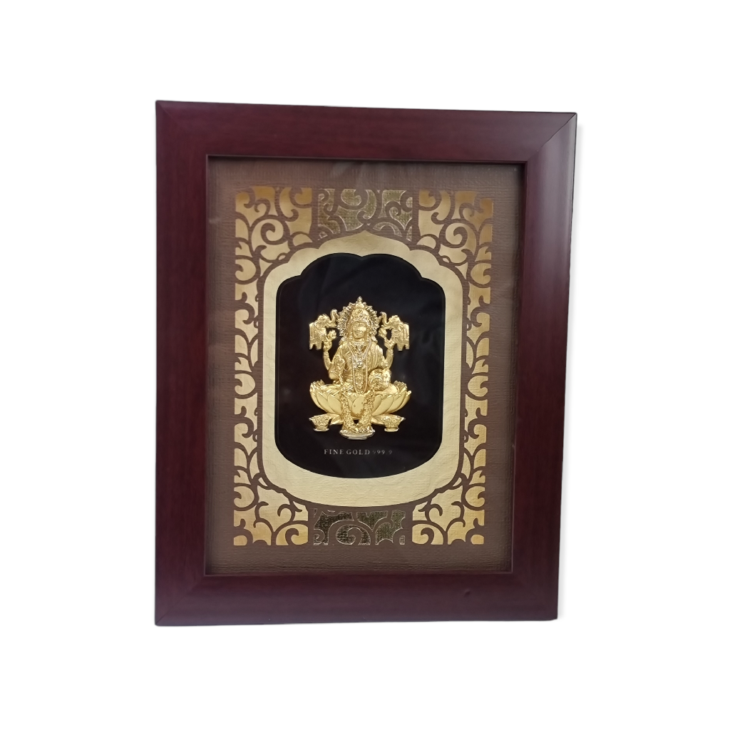 24kt gold laxmiji frame