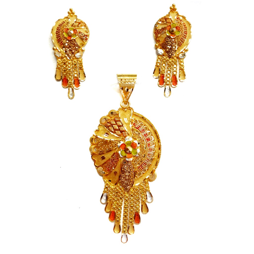 22kt Gold Kalkatti flower Designer...