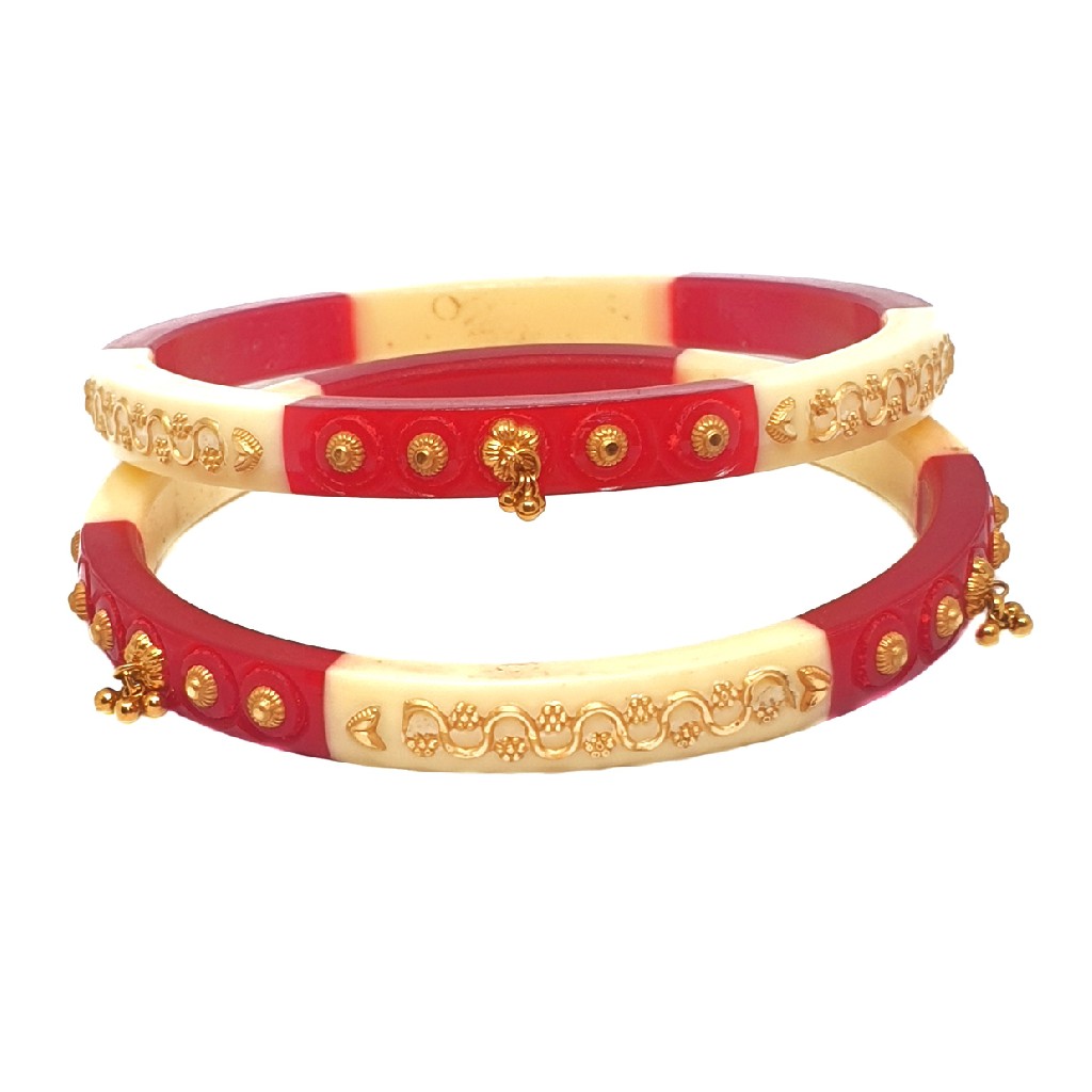 22k gold chudla bangles mga - cdg00...