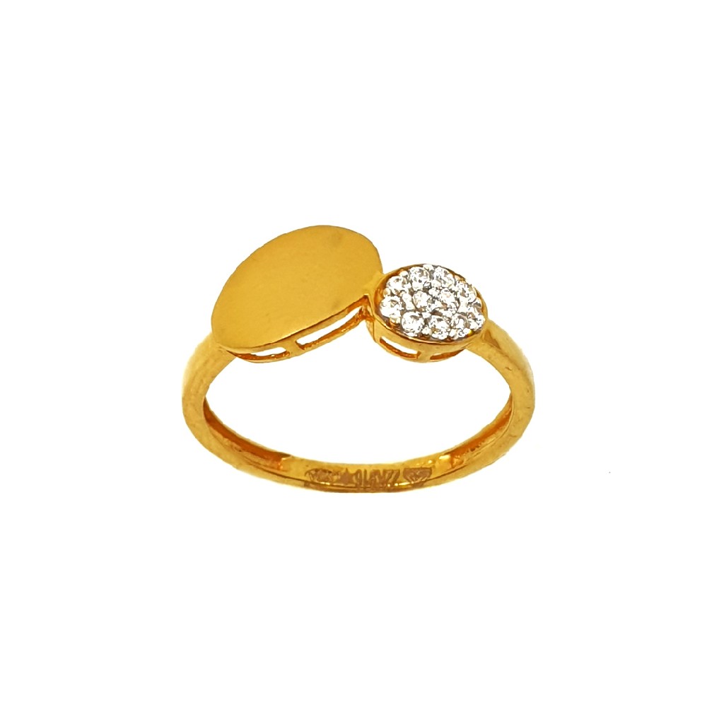 22K Gold Modern Ring MGA - LRG0412