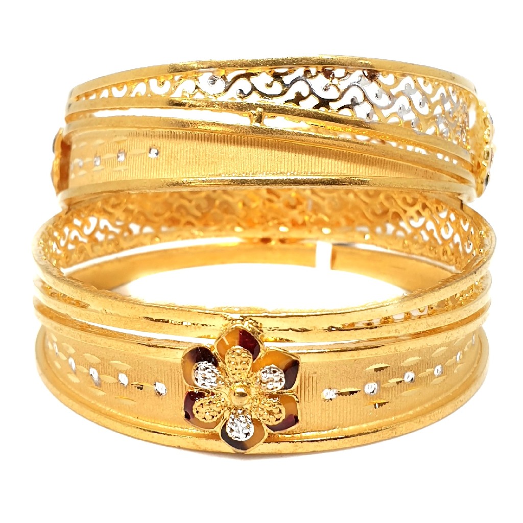 One gram gold forming bangles mga -...