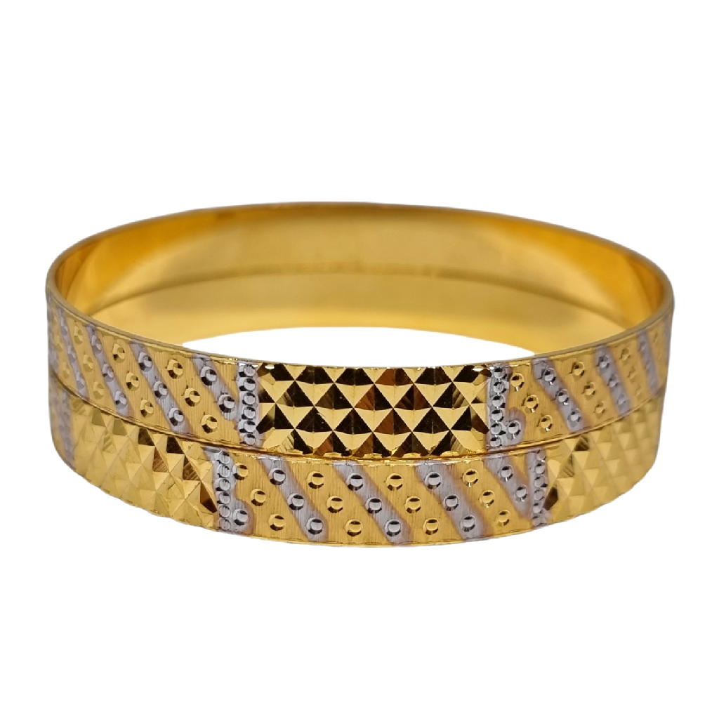 1 Gram Gold Forming Designer Bangle...