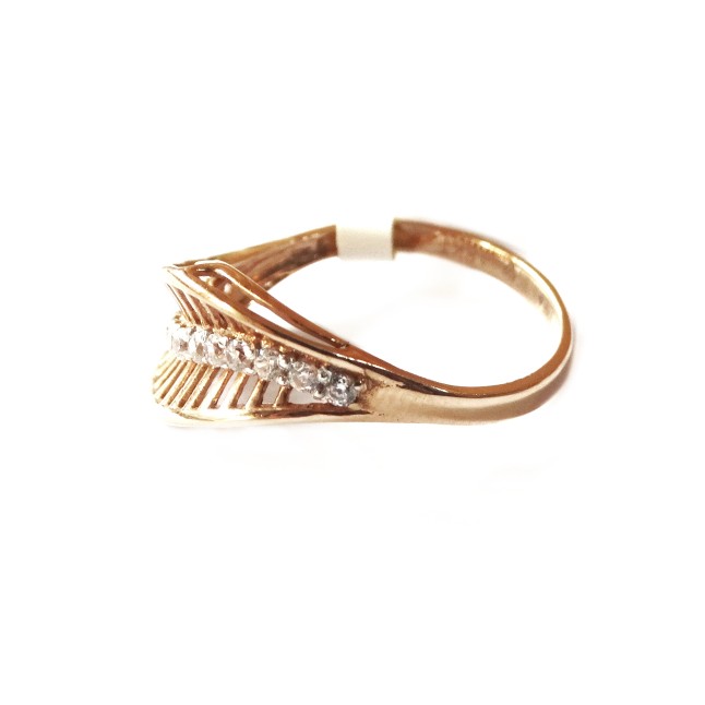 18k rose gold fancy ring mga - rgr0...