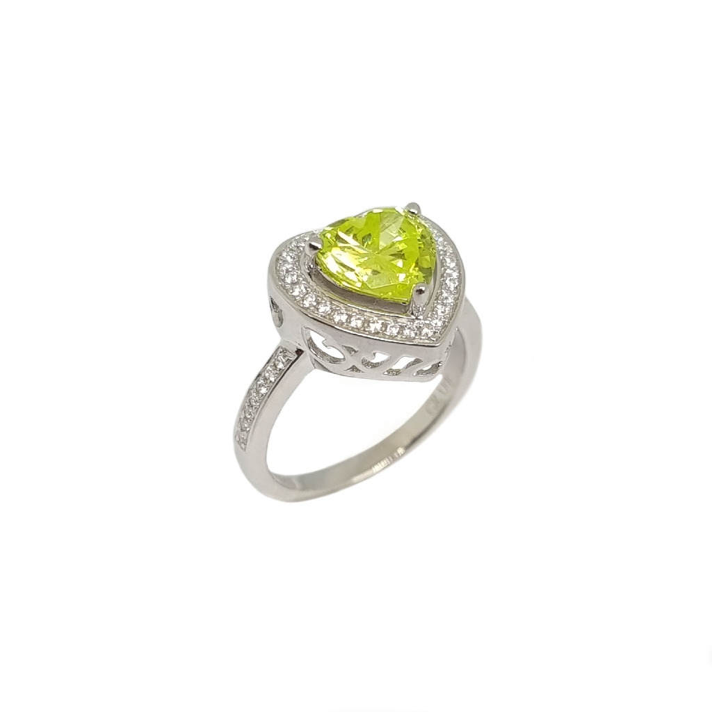 925 Sterling Silver Bright Yellow D...