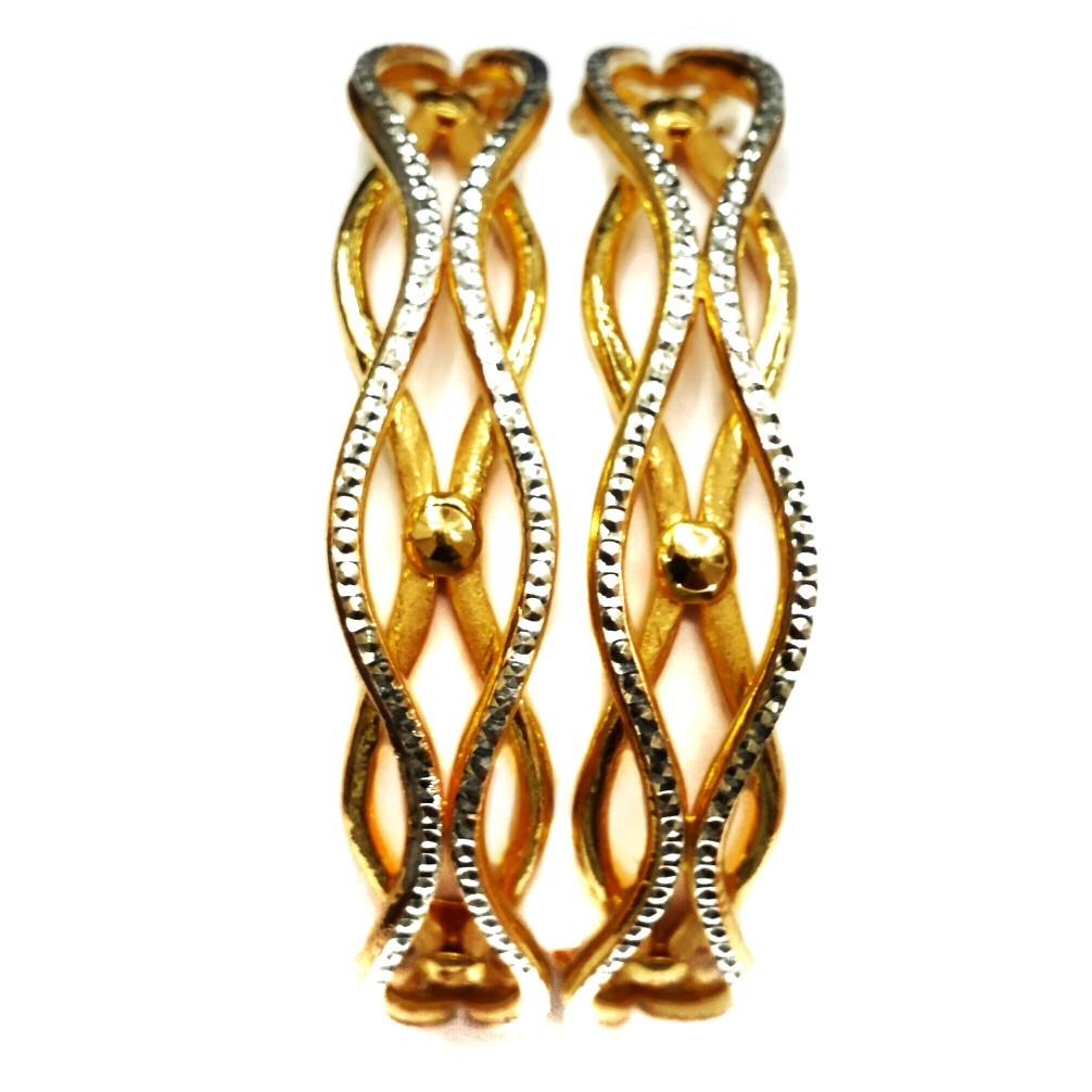 22k Gold Double Decker Copper Kadli...